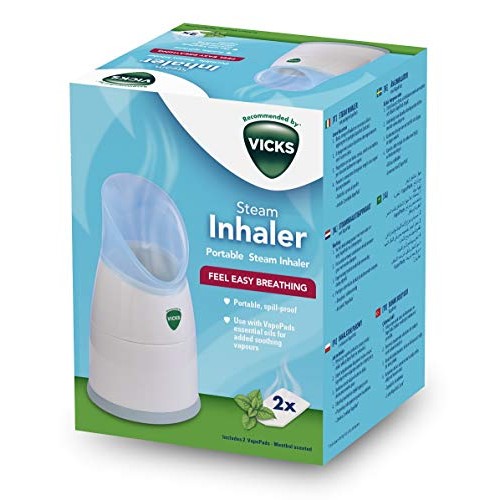 Vicks Steam Inhaler with Two Scent Pads