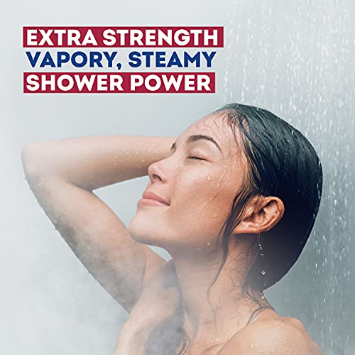 Vicks VapoShower Plus, Shower Bomb Tablets, Strong Soothing Non-Medicated Vap...