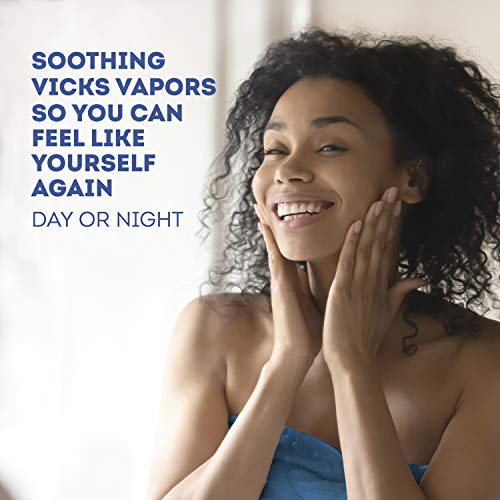 Vicks VapoShower Plus, Shower Bomb Tablets, Strong Soothing Non-Medicated Vap...