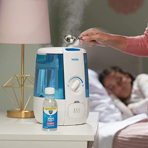 Vicks VapoSteam Medicated Liquid with Camphor, a Cough Suppressant, 8 Oz – Va...