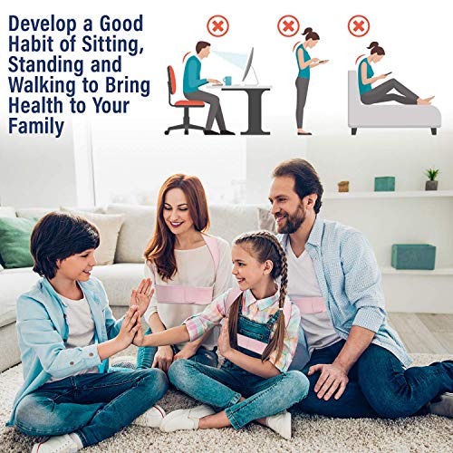 Posture Corrector for Women and Men, Vicorrect Adjustable Upper Back Brace fo...