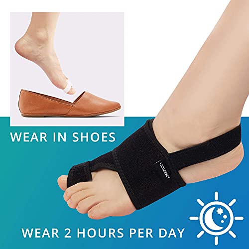Vicorrect Bunion Corrector & Bunion Toe Separators, Orthopedic Bunion Splint ...