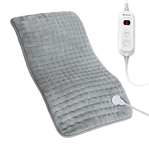 Electric Heating Pad for Back Pain Relief and Cramps, 14"X26" Large Heating P...