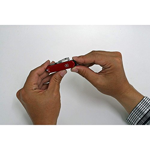 Victorinox Swiss Army Nail Clip 580 Swiss Army Knife, Red