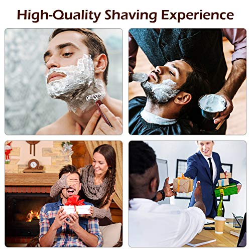 VICYUNS Luxury Grooming Shaving Set for Men Including Double-sided Razor, All...