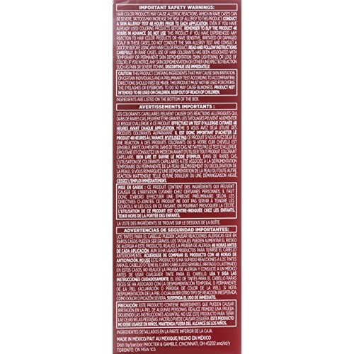 Vidal Sassoon Pro Series Permanent Hair Dye, 2 Black Hair Color, 1 Count