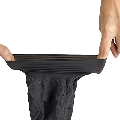 VideoPUP 100PCS Black Tattoos Piercing Gloves, Large