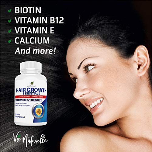 Hair Vitamins for Faster Hair Growth with 29 Vitamins for Women & Men - Hair ...