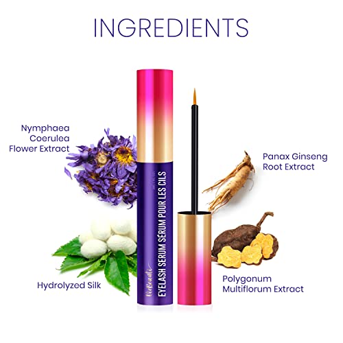 Premium Eyelash Growth Serum and Eyebrow Enhancer by VieBeauti, Lash boost Se...