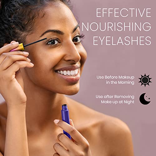 Premium Eyelash Growth Serum and Eyebrow Enhancer by VieBeauti, Lash boost Se...