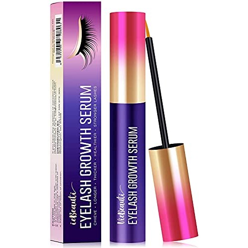 Premium Eyelash Growth Serum and Eyebrow Enhancer by VieBeauti, Lash boost Se...