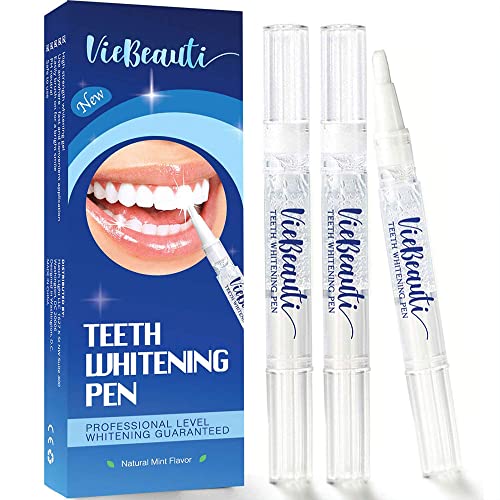 VieBeauti Teeth Whitening Pen(2 Pcs), 20+ Uses, Effective, Painless, No Sensi...