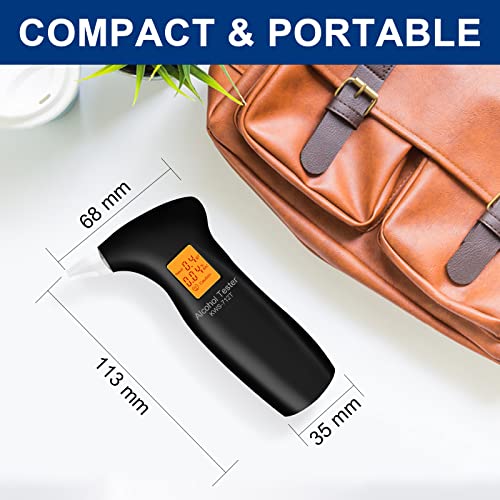 Breathalyzer, Portable Breath Alcohol Tester for Personal Use, Professional-G...