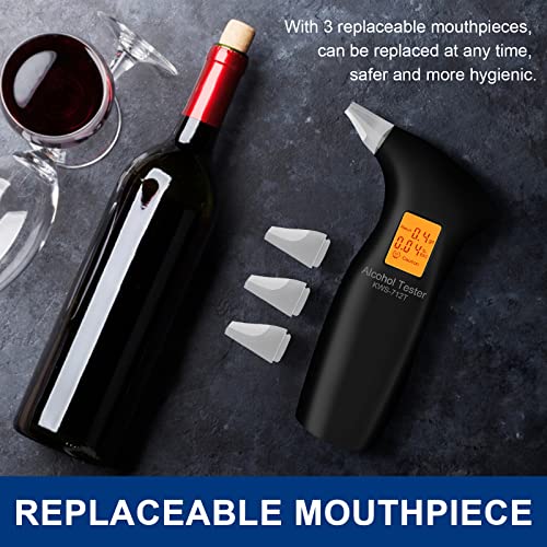 Breathalyzer, Portable Breath Alcohol Tester for Personal Use, Professional-G...