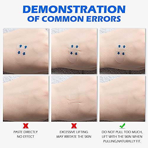 Face Lift Tape, Instant Face Lifting Tape Ultra-thin Waterproof & High Elasti...