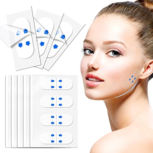 Face Lift Tape, Instant Face Lifting Tape Ultra-thin Waterproof & High Elasti...