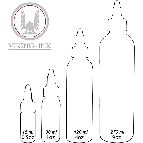 Viking Ink Tattoo Ink Brown Colour (1 Unit x 1/2 oz)