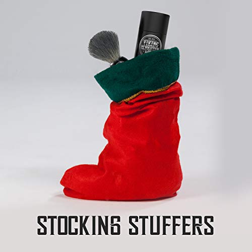 Viking Revolution Badger Hair Shaving Brush- Shave Brush for Wet Shave Using ...