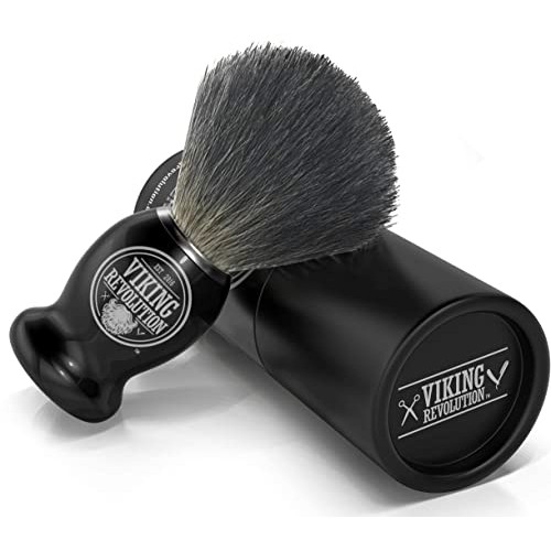 Viking Revolution Badger Hair Shaving Brush- Shave Brush for Wet Shave Using ...