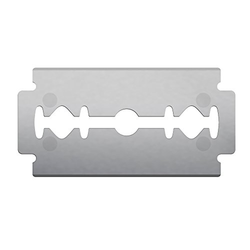 VIKINGS BLADE Swedish Steel Replacement Razor Blades, 50 Pack (9 to 12 months...