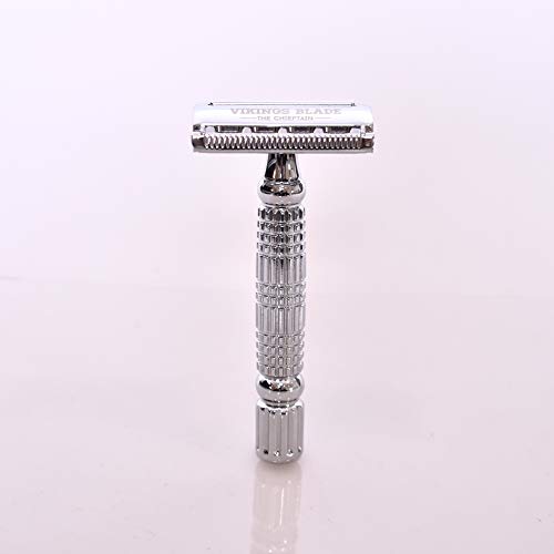 VIKINGS BLADE The Chieftain Double Edge Safety Razor (Neutrally Aggressive)