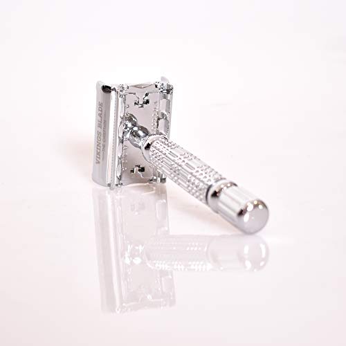 VIKINGS BLADE The Chieftain Double Edge Safety Razor (Neutrally Aggressive)