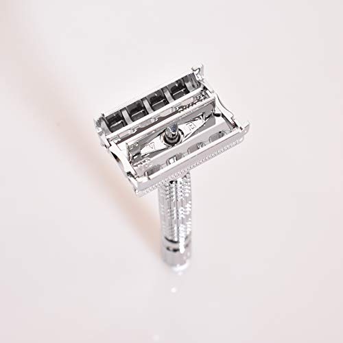 VIKINGS BLADE The Chieftain Double Edge Safety Razor (Neutrally Aggressive)