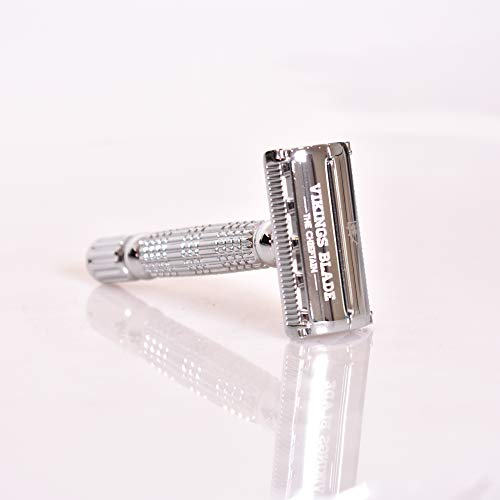 VIKINGS BLADE The Chieftain Double Edge Safety Razor (Neutrally Aggressive)