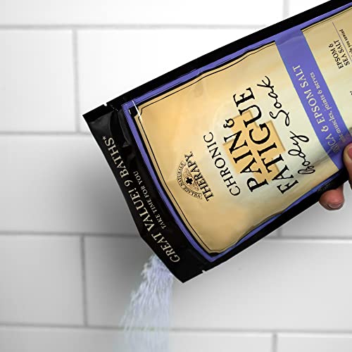 Village Naturals Therapy, Chronic Pain Relief, Bath Soak, 36 oz, Pack of 2