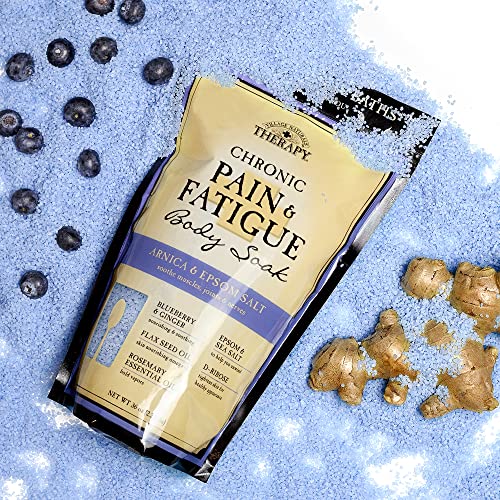 Village Naturals Therapy, Chronic Pain Relief, Bath Soak, 36 oz, Pack of 2