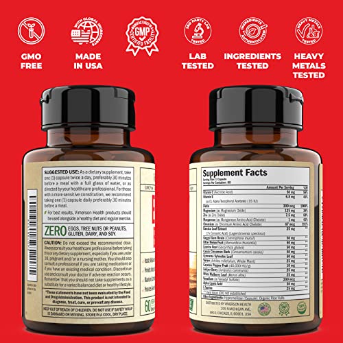 Daily Energy & Metabolism Support Supplement - Increased Natural Energy Boost...