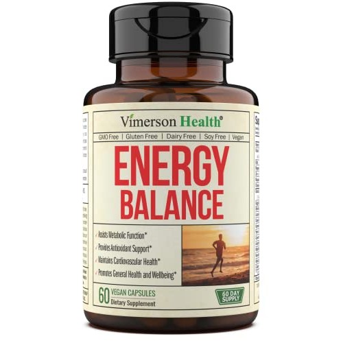 Daily Energy & Metabolism Support Supplement - Increased Natural Energy Boost...