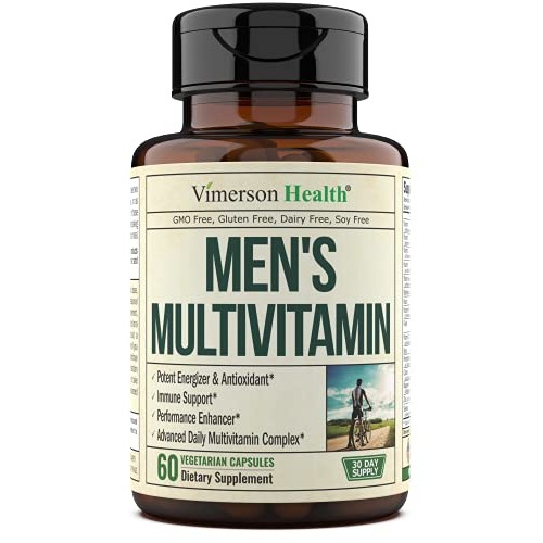 Men's Daily Multimineral Multivitamin Supplement - Vitamins A, C, E, D, B1, B...