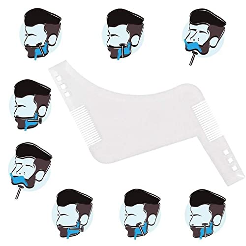 VIMIAUNK Beard Shaper Tool & Styling Tool With Comb,Perfect line up and edgin...
