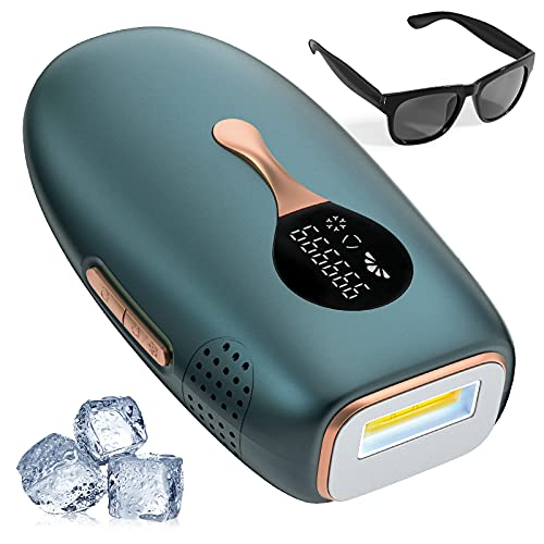 IPL Hair Removal, Vimproce Painless Permanent Hair Remove Device with Ice Coo...