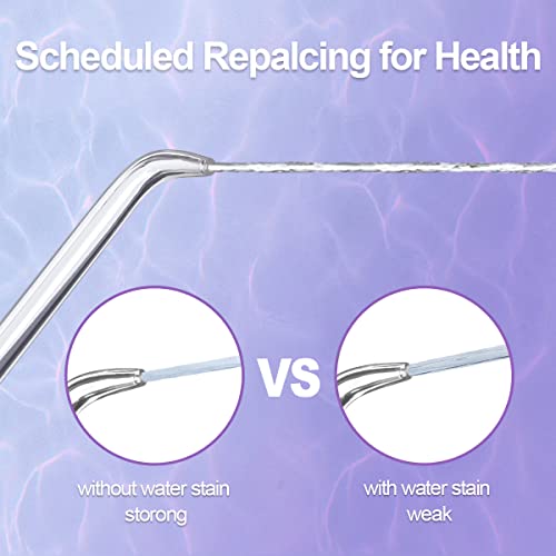 VINFANY Replacement Jet Tips for Dental Water Oral Irrigator Wp-100 Wp-100W W...