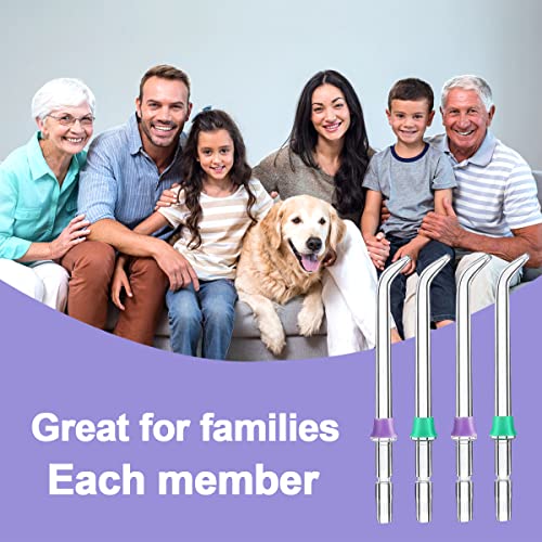 VINFANY Replacement Jet Tips for Dental Water Oral Irrigator Wp-100 Wp-100W W...