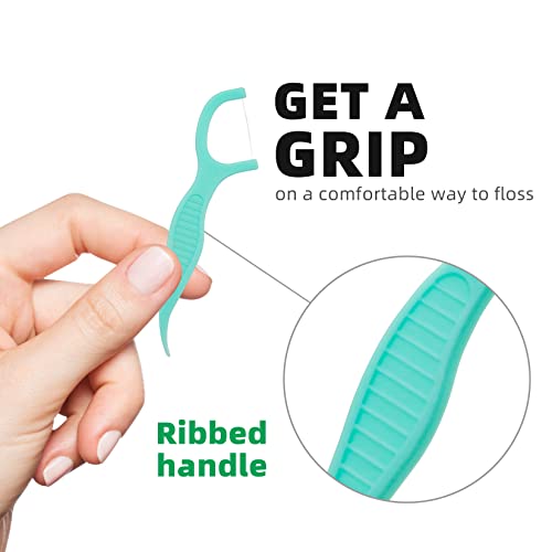 Professional Clean Flossers Extra Strong Flosser Pick, Fresh Mint, 100 Count ...