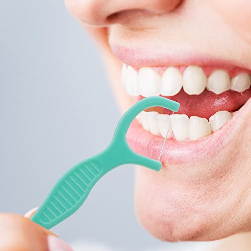Professional Clean Flossers Extra Strong Flosser Pick, Fresh Mint, 100 Count ...
