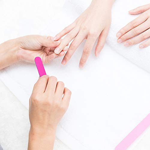 VIOCIWUO 300 Pack Mini Nail File Bulk(180/240 Grit), Disposable Nail Files Do...