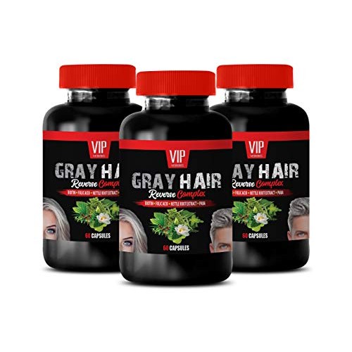 Grey Hair Touch up - Gray Hair Reverse Complex - Natural Solution - Powerful ...