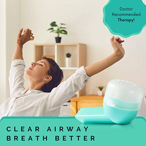 VIRTH Lung Expansion & Mucus Relief Device - Breathing Exercise Device - Clea...