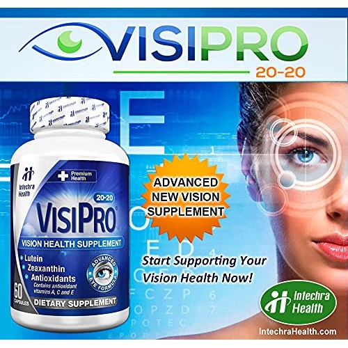VISIPRO® 20-20 New Vision Health Supplement - Advanced Eye Vision Vitamins fo...