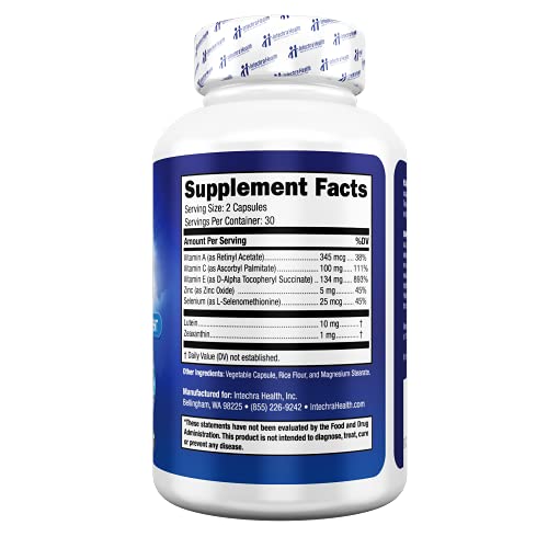 VISIPRO® 20-20 New Vision Health Supplement - Advanced Eye Vision Vitamins fo...