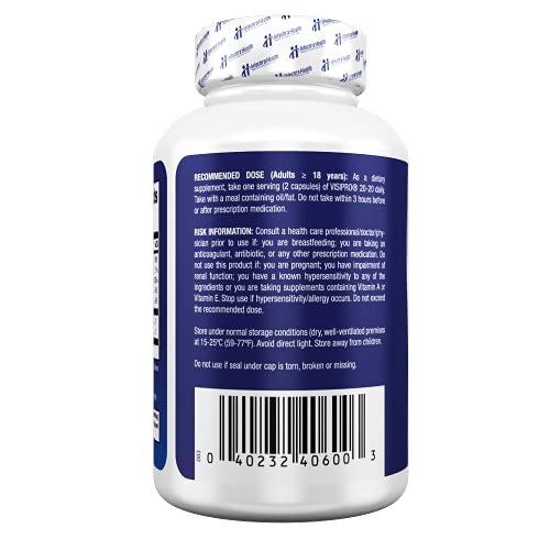 VISIPRO® 20-20 New Vision Health Supplement - Advanced Eye Vision Vitamins fo...