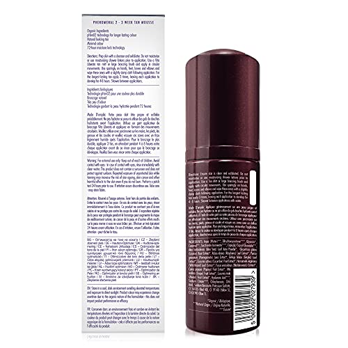 VITA LIBERATA Advanced Organics pHenomenal Tan Mousse, Medium, 4.22 Fl Oz