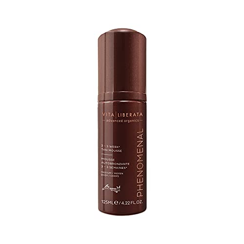 VITA LIBERATA Advanced Organics pHenomenal Tan Mousse, Medium, 4.22 Fl Oz
