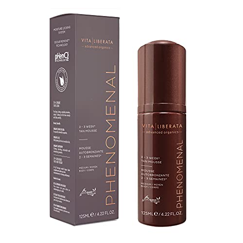 VITA LIBERATA Advanced Organics pHenomenal Tan Mousse, Medium, 4.22 Fl Oz