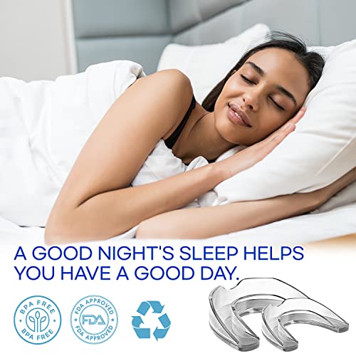 Mouth Guard for Grinding Teeth, Moldable Dental Guard, Professional Mouth Gri...