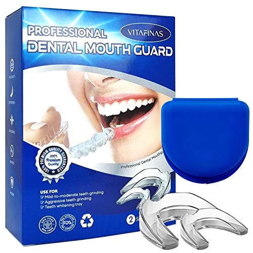 Mouth Guard for Grinding Teeth, Moldable Dental Guard, Professional Mouth Gri...